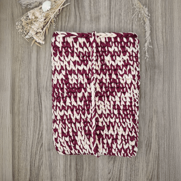 Mameii Créations housse tablette ipad cranberries